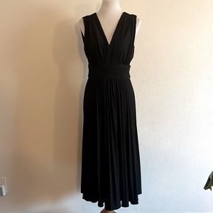 SUZI CHIN FOR MAGGY BLACK COCKTAIL DRESS